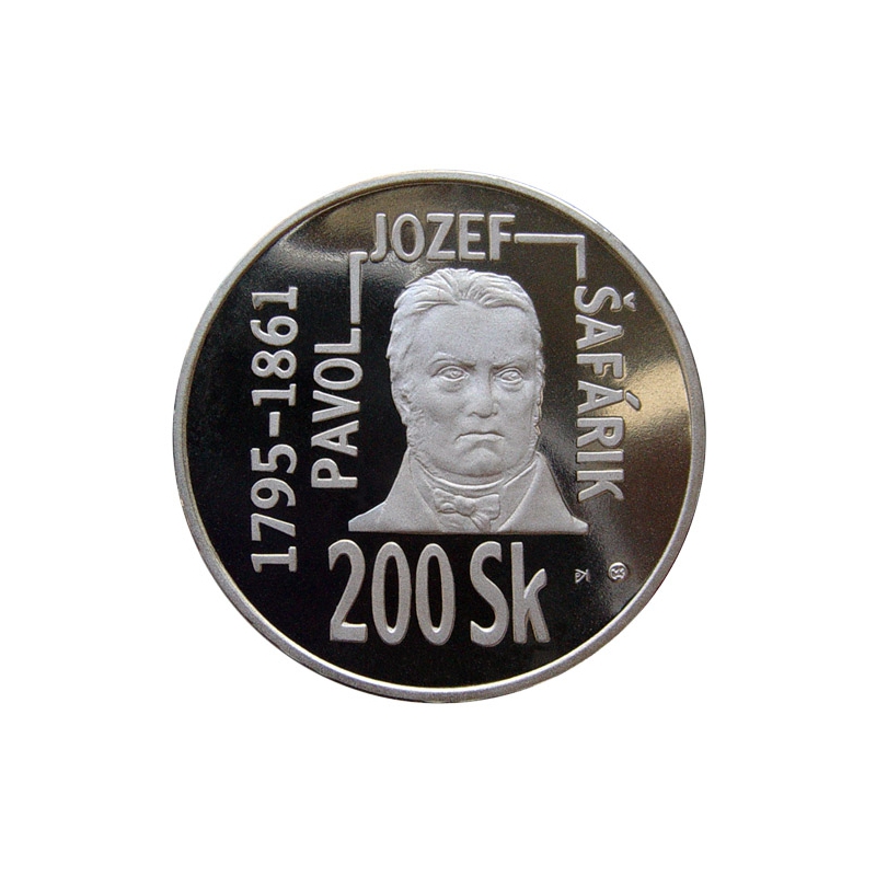 200 Sk / 1995 - Pavol Jozef Safarik - Proof