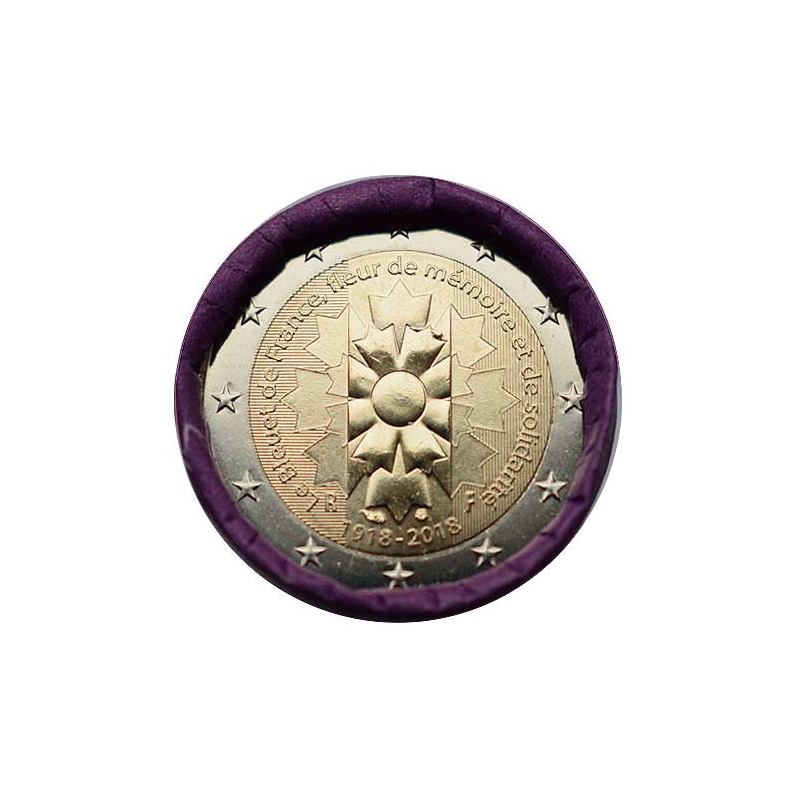 2 Euro Francúzsko 2018 - Nevädza