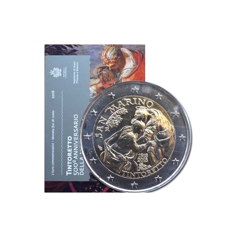 2 Euro San Maríno 2018 - Tintoretto