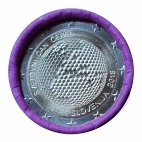 2 Euro / 2018 - Slovenia - World bee day