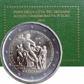 2 Euro / 2018 - Vatican - European Year of Cultural Heritage