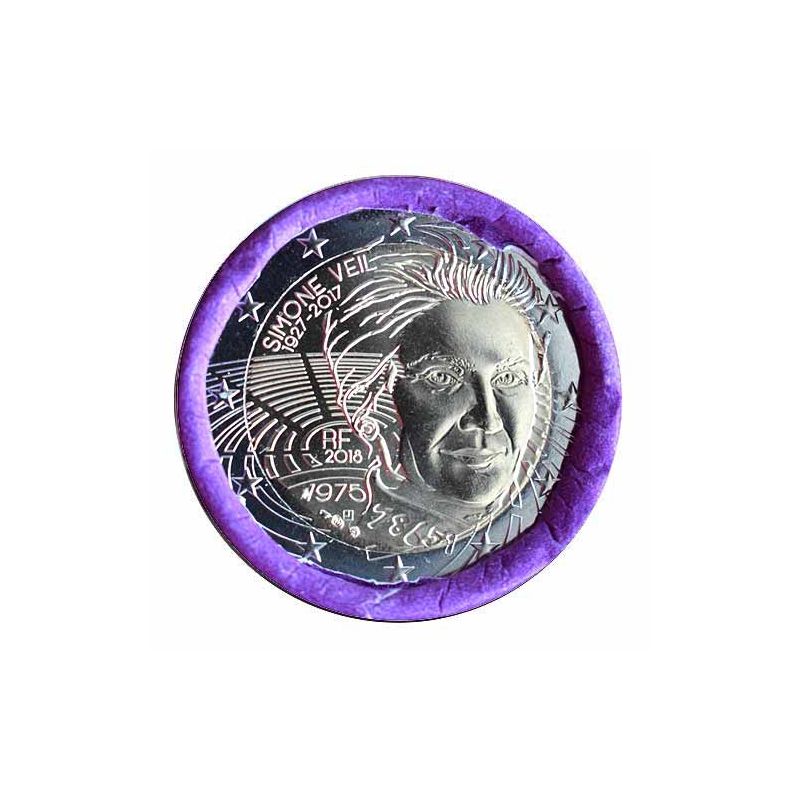 2 Euro Francúzsko 2018 - Simone Veil