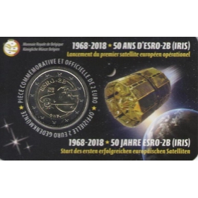 2 Euro Belgium 2018 - ESRO satellite