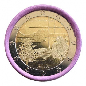 2 Euro Fínsko 2018 - Kultúra saunovania