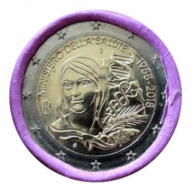 2 Euro Taliansko 2018 - Ministerstvo zdravotníctva
