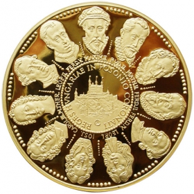 Zlatá medaila - Panovníci korunovaní v Bratislave 1563-1830 (10-dukát)