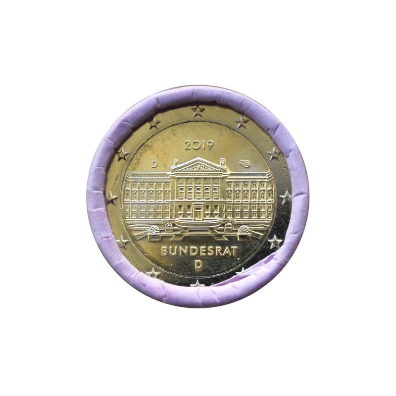 2 Euro / 2019 - Nemecko - Bundesrat D