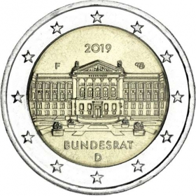 2 Euro / 2019 - Germany - Bundesrat F