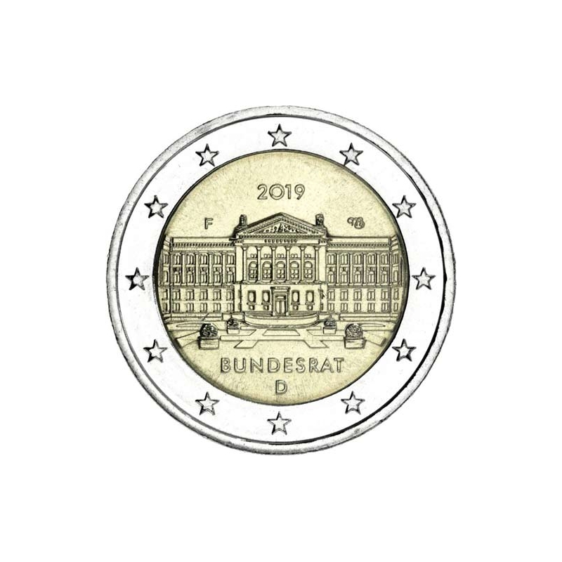 2 Euro / 2019 - Germany - Bundesrat F