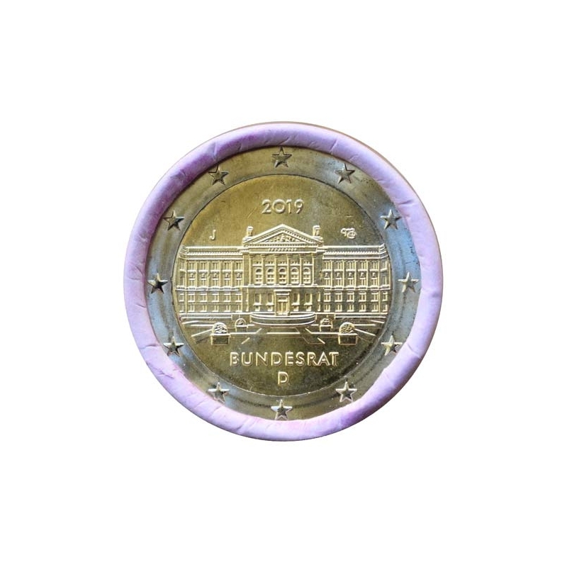 2 Euro / 2019 - Nemecko - Bundesrat J