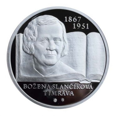 10 Euro / 2017 - Bozena Slancikova Timrava + Commemorative deed