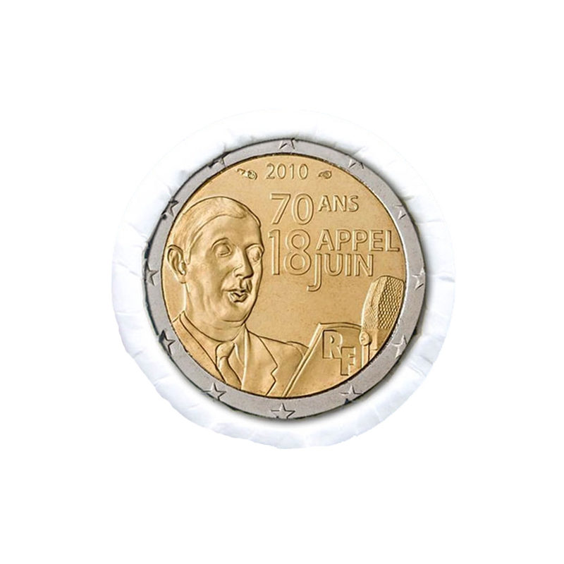 2 Euro Francúzsko 2010 - Charles de Gaulle