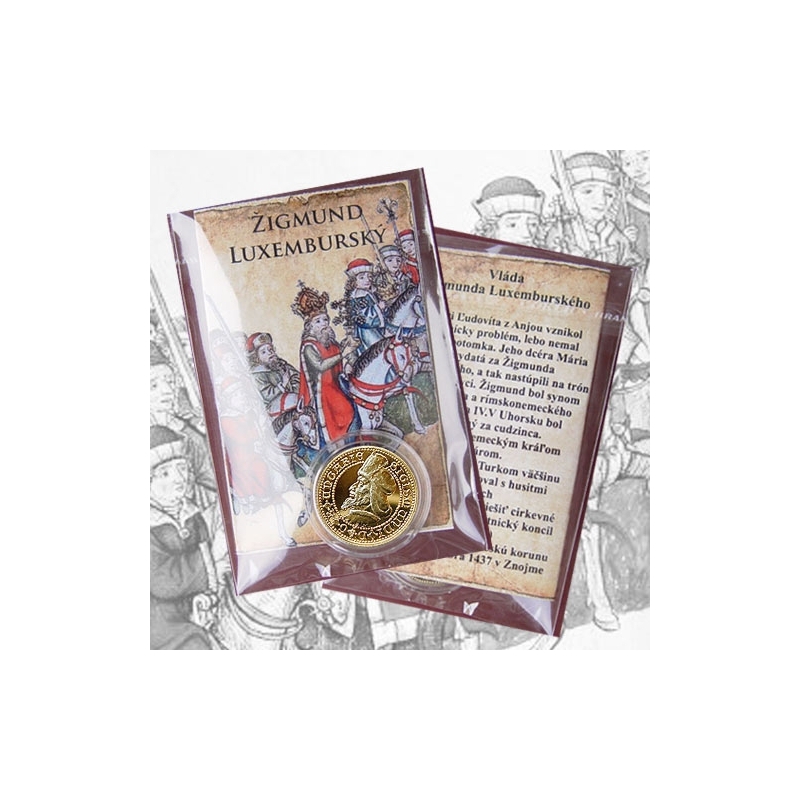 Medaila s kartou Žigmund Luxemburský - Lesk