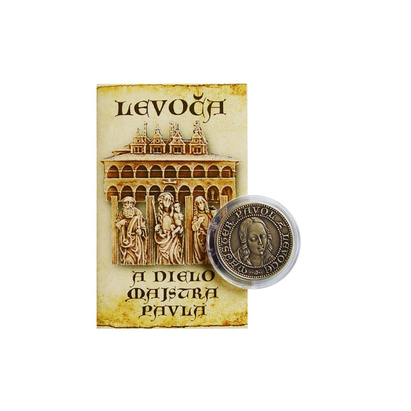 Medal with card - Master Paul of Levoca - Patinated