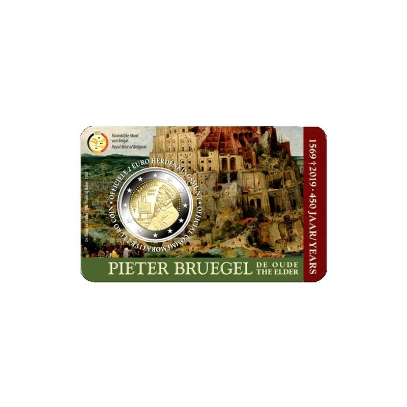 2 euro / 2019 - Belgicko - 450. výročie úmrtia Pietera Bruegela