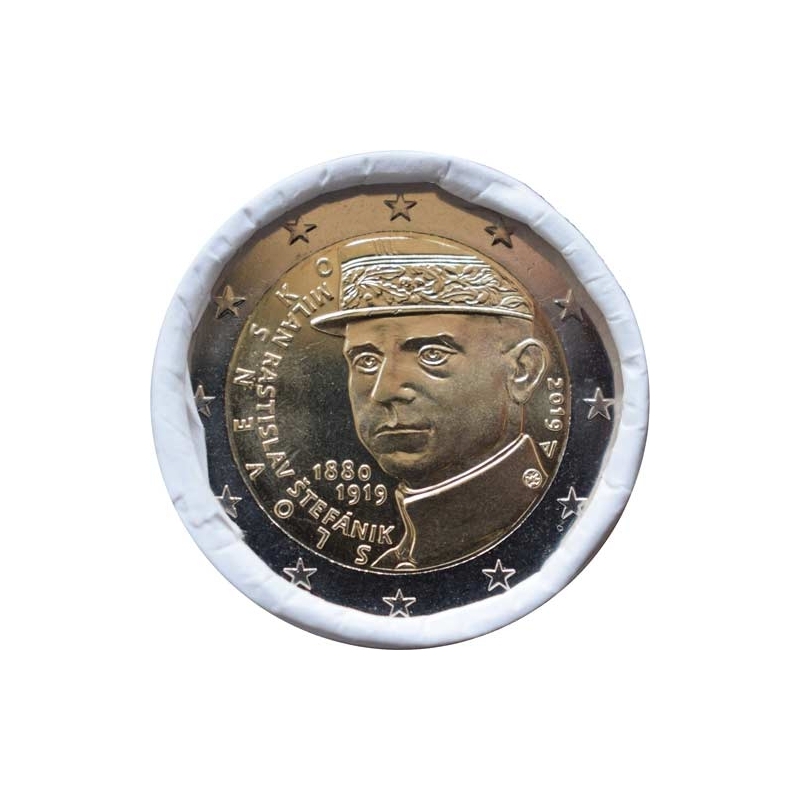2 Euro / 2019 - Slovensko - M.R.Štefánik - 100. výročie úmrtia