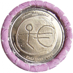 2 Euro Fínsko 2009 - 10. výročie HMÚ
