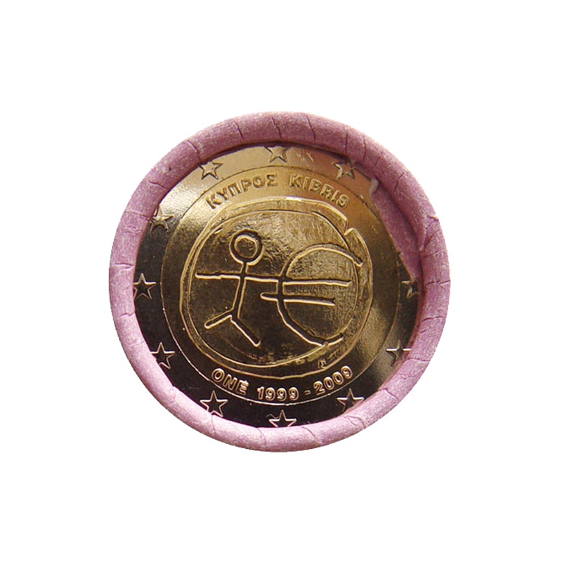 2 Euro Cyprus 2009 - Hospodárska a menová únia