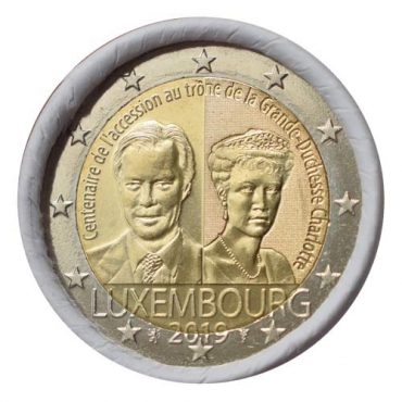 2 Euro Luxembursko 2019 - Veľkovojvodkyňa Charlotte