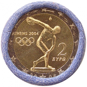 2 Euro Grécko 2004 - Olympijské hry v Aténach