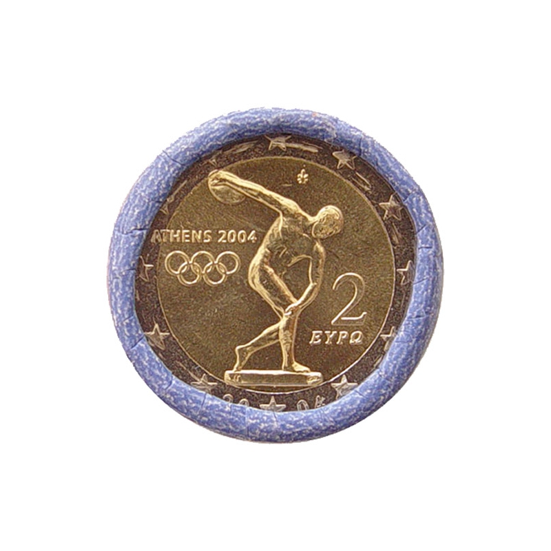 2 Euro Grécko 2004 - Olympijské hry v Aténach