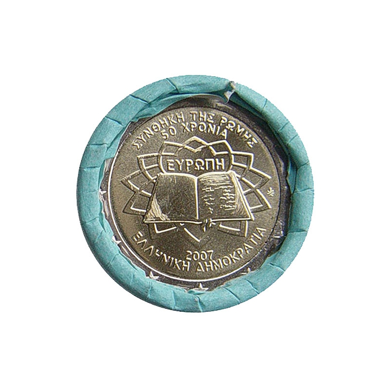 2 Euro Grécko 2007 - Rímska zmluva