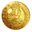 Zlatá replika mince Ján Kazimír (1-dukát) - Košický zlatý poklad
