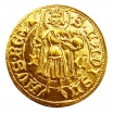 Zlatá replika mince Žigmund Luxemburský (1-dukát) - Košický zlatý poklad