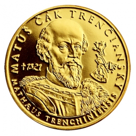 Medal Matúš Čák Trenčiansky (1-ducat)