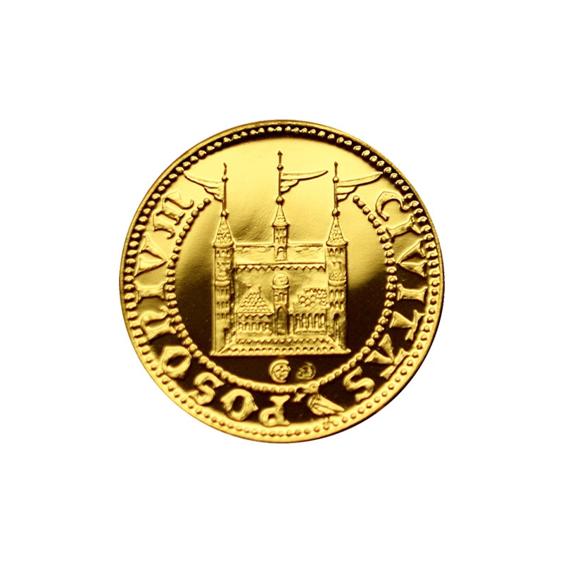 Medaila Matej I. - Korvín (1-dukát)