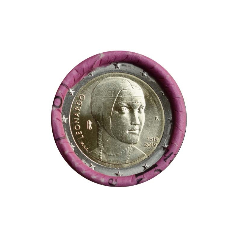 2 Euro / 2019 - Italy - Leonardo Da Vinci - Lady with an Ermine