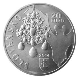 20 Euro / 2014 - Dubnícke opálové bane - bežná kvalita