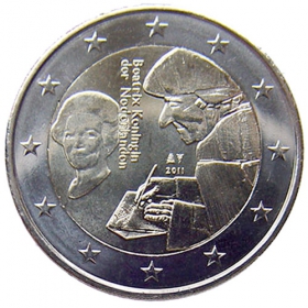 2 Euro / 2011 - Netherland - Erasmus of Rotterdam