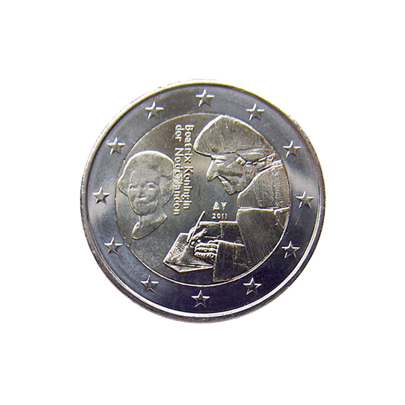 2 Euro / 2011 - Netherland - Erasmus of Rotterdam