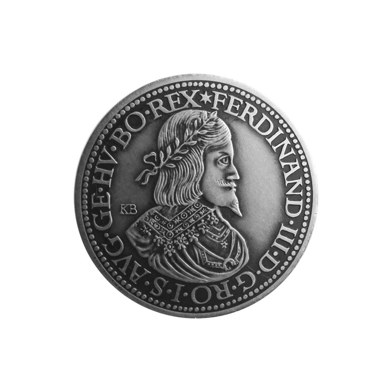 Strieborná miniatúra toliaru - Ferdinand III.