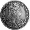 Silver miniature tolar - Karol VI.