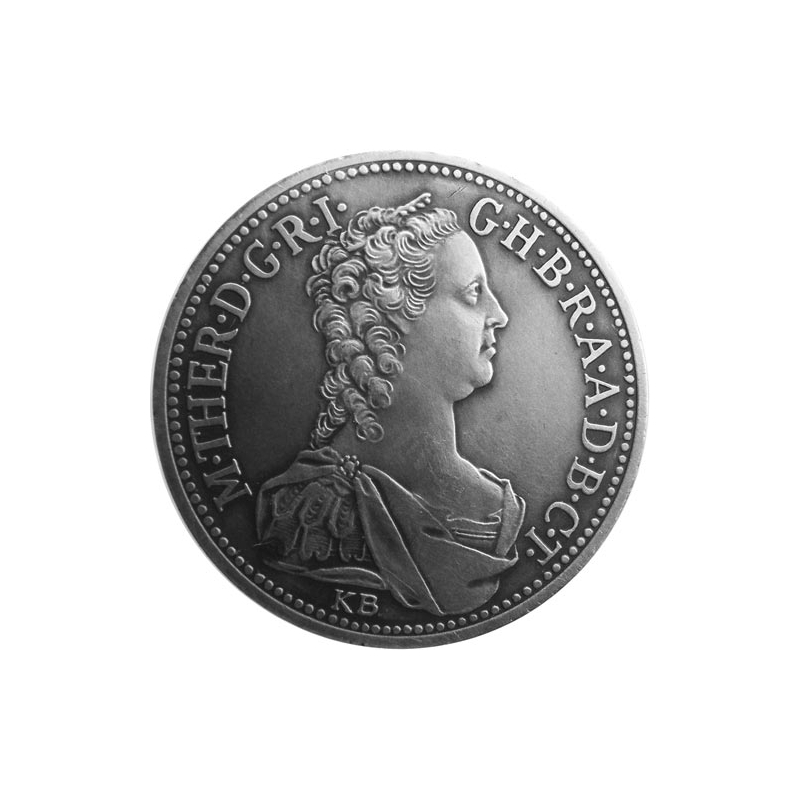 Strieborná miniatúra toliaru - Mária Terézia