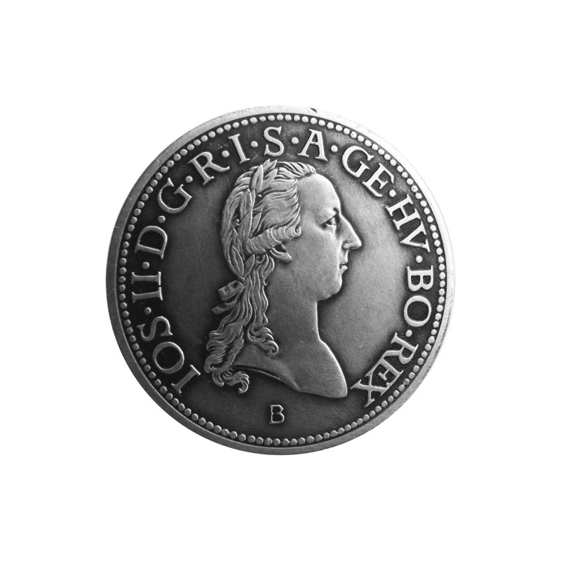 Strieborná miniatúra toliaru - Jozef II.