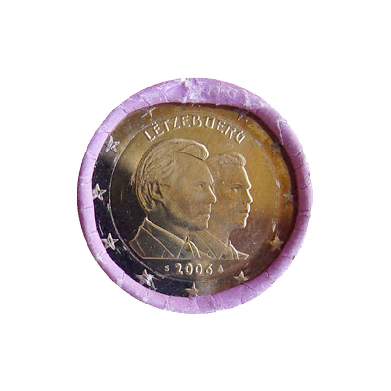 2 Euro Luxembursko 2006 - 25. narodeniny Guillauma