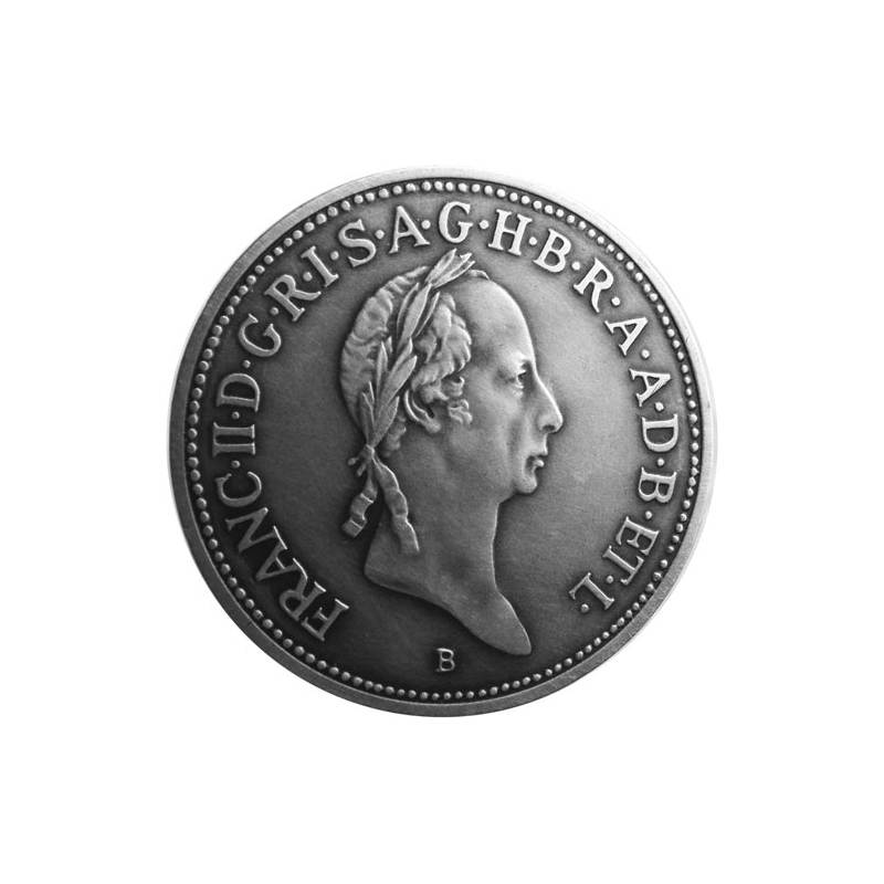 Strieborná miniatúra toliaru - František I.