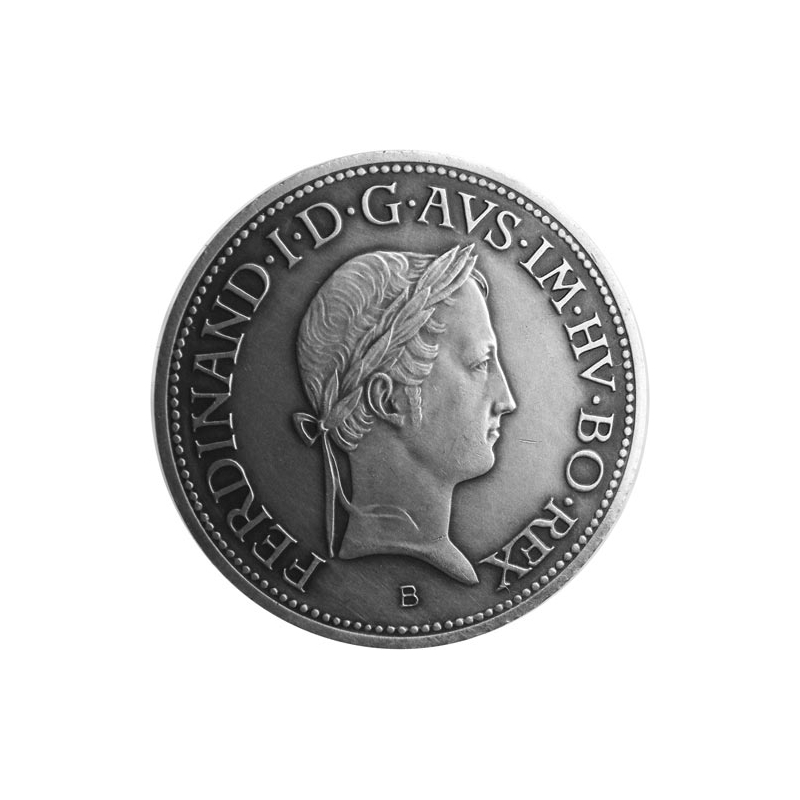 Strieborná miniatúra toliaru - Ferdinand I.-V.