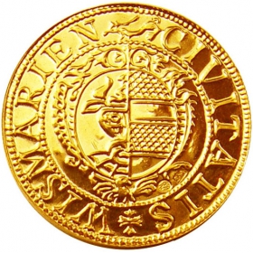 Košický zlatý poklad - Mesto Wiesmar (1-dukát)