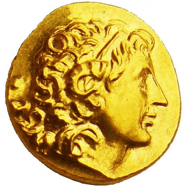 The golden treasure of Kosice city - Lysimachus 323-281 B.C.