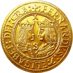 The golden treasure of Kosice city - Ferdinand and Izabel