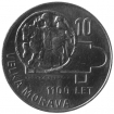 10 Kčs / 1966 - 1100. výročie Veľkej Moravy