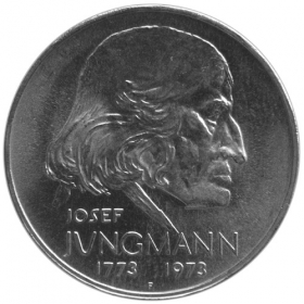 50 Kčs / 1973 - 200. výročie narodenia Jozefa Jungmanna - Bežná kvalita
