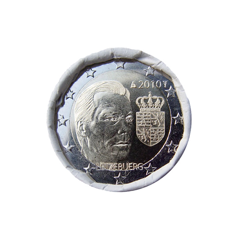 2 Euro Luxembursko 2010 - Erb veľkovojvodu Henriho