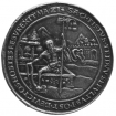 Strieborná medaila zo 16. storočia -  Krištof Fussl - replika