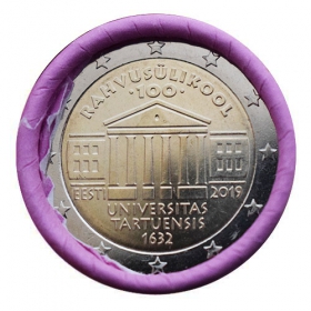 2 Euro / 2019 - Estónsko - Univerzita Tartuensis