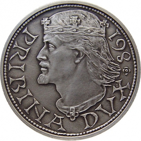 Strieborná medaila Pribina - Patina